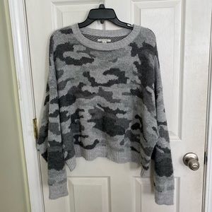 American Eagle camouflage sweater
